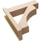 Ekena Millwork 8-in W x 48-in D x 48-in H Westlake Block Rough Cedar Woodgrain TimberThane Outlooker, Primed Tan OUTUR080X48X48WTL44RCPR - alternate 3
